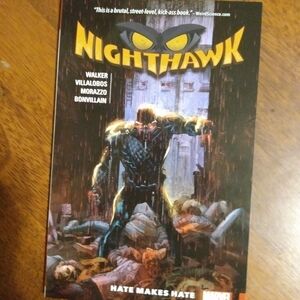 Marvel NightHawk Paperback book by David F Walker,  Collecting (2016) # …